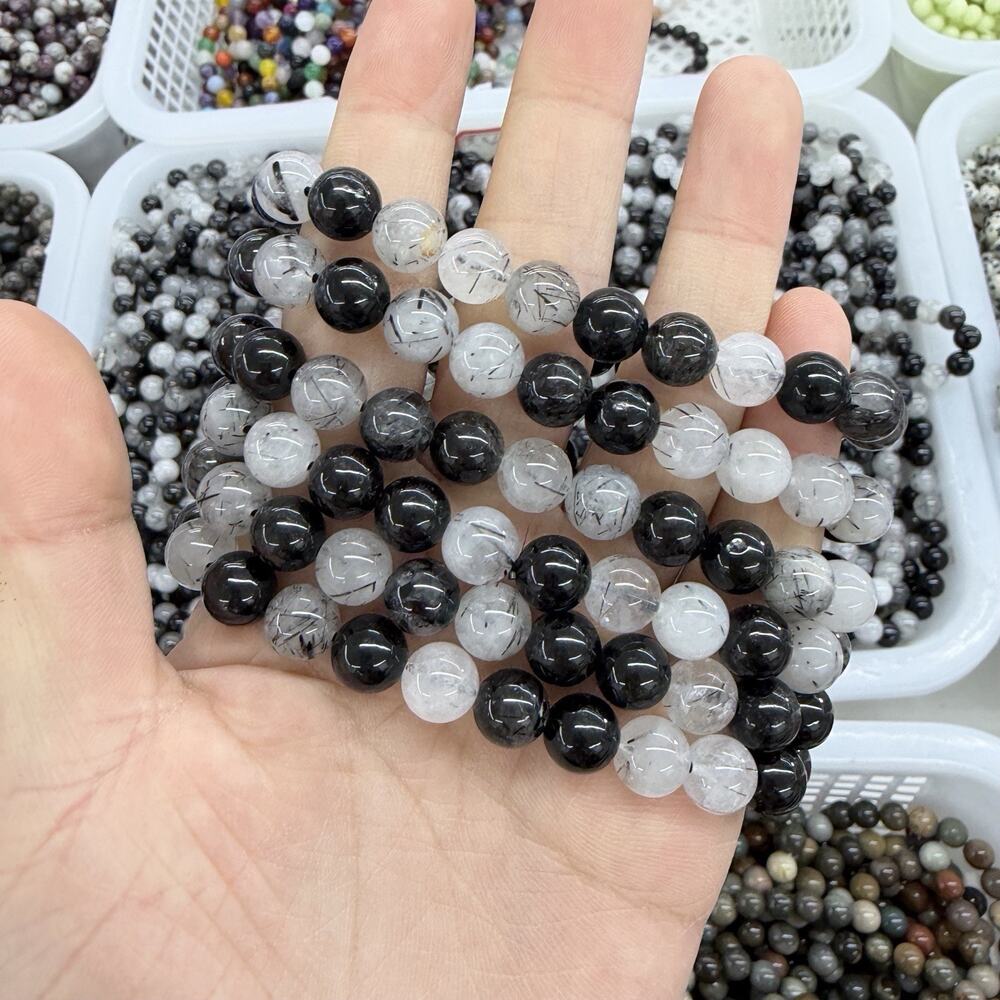 Copied - 8MM Black Rutile Bracelet